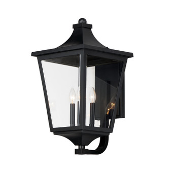 Sutton Place VX Three Light Outdoor Lantern in Black (16|40237CLBK)