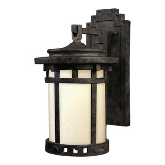 Santa Barbara Dark Sky One Light Outdoor Wall Lantern in Sienna (16|3144MOSE)