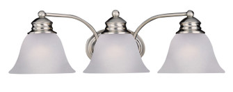 Malaga Three Light Bath Vanity in Satin Nickel (16|2688FTSN)