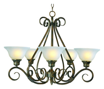 Pacific Five Light Chandelier in Kentucky Bronze (16|2655MRKB)