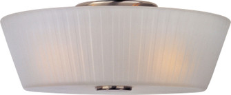 Finesse Three Light Flush Mount in Satin Nickel (16|21500FTSN)