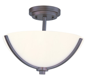 Deven Three Light Semi-Flush Mount in Oil Rubbed Bronze (16|20031SWOI)