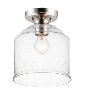 Acadia One Light Semi-Flush Mount in Satin Nickel (16|12270CDSN)