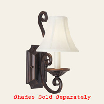 Manor One Light Wall Sconce in Oil Rubbed Bronze (16|12217OI)