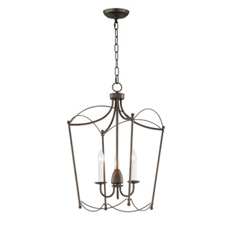 Plumette Three Light Pendant in Chestnut Bronze (16|12163CHB)