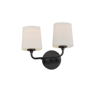 Bristol Two Light Wall Sconce in Black (16|12092SWBK)