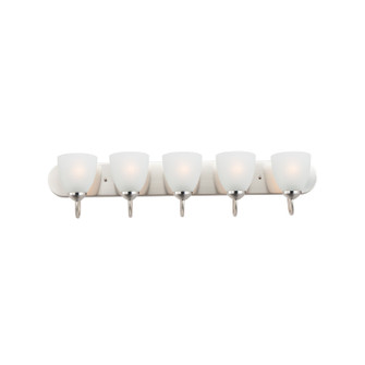 Axis Five Light Bath Vanity in Satin Nickel (16|11385FTSN)