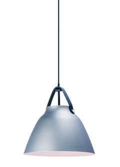 Nordic One Light Pendant in Black / Brushed Platinum (16|11356BKBP)