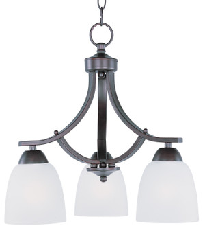 Axis Three Light Chandelier in Oil Rubbed Bronze (16|11223FTOI)