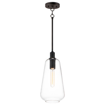 Babylon One Light Pendant in Black (16|11114CLBK)