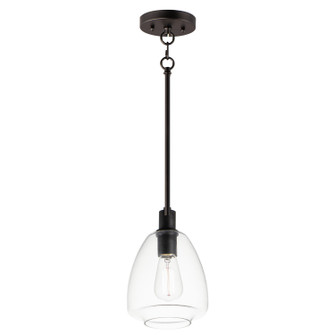 Babylon One Light Pendant in Black (16|11112CLBK)