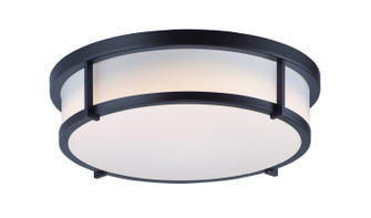 Rogue E26 Three Light Flush Mount in Black (16|10270WTBK)