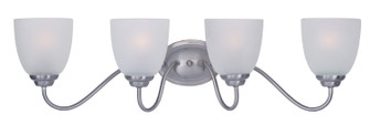 Stefan Four Light Bath Vanity in Satin Nickel (16|10074FTSN)