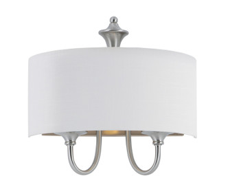 Bongo One Light Wall Sconce in Satin Nickel (16|10012WLSN)