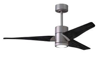 Super Janet 52'' Ceiling Fan in Brushed Nickel (101|SJ-BN-BK-52)