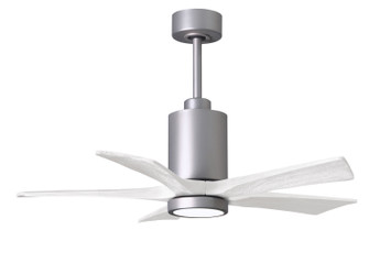 Patricia-5 42'' Ceiling Fan in Brushed Nickel (101|PA5-BN-MWH-42)