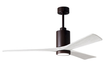 Patricia-3 60'' Ceiling Fan in Textured Bronze (101|PA3-TB-MWH-60)