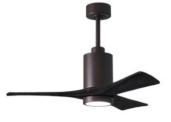 Patricia-3 42'' Ceiling Fan in Textured Bronze (101|PA3-TB-BK-42)