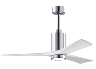 Patricia-3 52'' Ceiling Fan in Polished Chrome (101|PA3-CR-MWH-52)