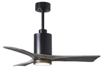 Patricia-3 42'' Ceiling Fan in Matte Black (101|PA3-BK-BW-42)