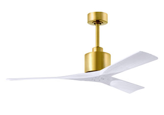 Nan 52'' Ceiling Fan in Brushed Brass (101|NK-BRBR-MWH-52)