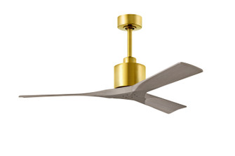 Nan 52''Ceiling Fan in Brushed Brass (101|NK-BRBR-GA-52)