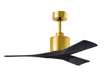 Nan 42'' Ceiling Fan in Brushed Brass (101|NK-BRBR-BK-42)