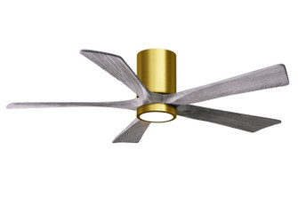 Irene-5HLK 52'' Ceiling Fan in Brushed Brass (101|IR5HLK-BRBR-BW-52)