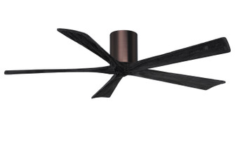 Irene-5H 60'' Ceiling Fan in Brushed Bronze (101|IR5H-BB-BK-60)