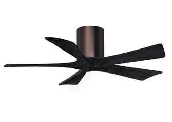 Irene-5H 42'' Ceiling Fan in Brushed Bronze (101|IR5H-BB-BK-42)