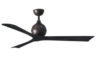 Irene-3 60'' Ceiling Fan in Textured Bronze (101|IR3-TB-BK-60)