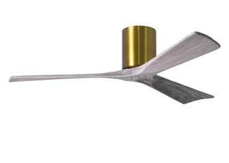 Irene-3H 52'' Ceiling Fan in Brushed Brass (101|IR3H-BRBR-BW-52)