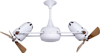 Duplo-Dinamico 36''Ceiling Fan in Gloss White (101|DD-WH-WD)