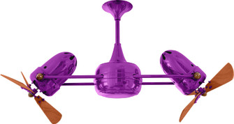 Duplo-Dinamico Ceiling Fan in Ametista (101|DD-LTPURPLE-WD)