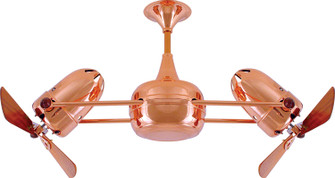 Duplo-Dinamico Ceiling Fan in Polished Copper (101|DD-CP-WD)