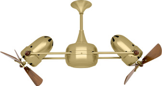 Duplo-Dinamico 36'' Ceiling Fan in Brushed Brass (101|DD-BRBR-WD)