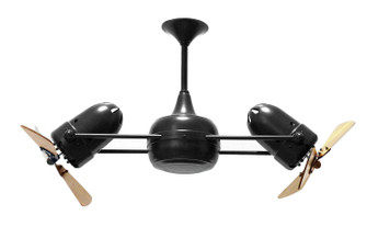 Duplo-Dinamico Ceiling Fan in Matte Black (101|DD-BK-WD)