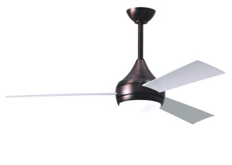 Donaire 52'' Ceiling Fan in Brushed Bronze (101|DA-BB-WH)