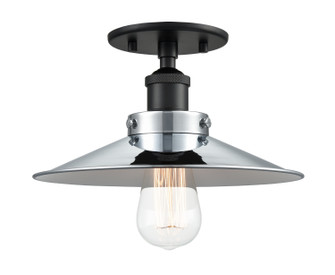 BULSTRODE'S WORKSHOP One Light Ceiling Mount in Black (423|X46111BKCH)