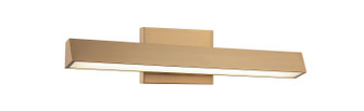 ISOSCELES LED Vanity in Aged Gold Brass (423|W64918AG)