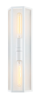 Creed Two Light Wall Sconce in White (423|W64512WH)