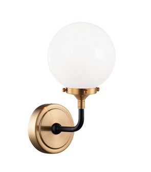 Particles One Light Wall Sconce in Aged Gold Brass (423|W58201AGOP)