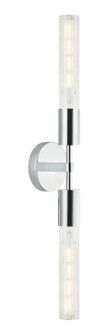 Lumière Two Light Vanity in Chrome (423|S04002CH)