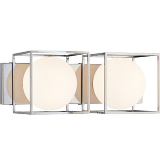 Squircle Two Light Wall Sconce in Chrome (423|S03802CH)