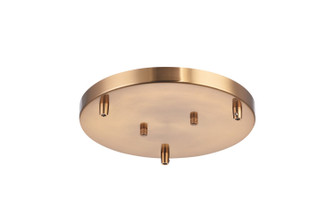 Multi Ceiling Canopy (Line Voltage) Canopy in Aged Gold Brass (423|CP0103AG)