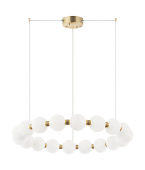 Oni One Light Chandelier in Oxidized Gold (423|C83425OG)