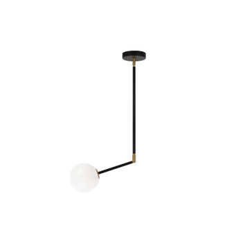 Novu LED Pendant in Aged Gold Brass (423|C83001AGOP)