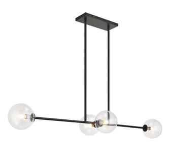 Novo Four Light Pendant (423|C81704BKCL)