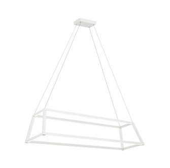 Carlington LED Chandelier in Matte White (423|C81346MW)