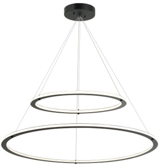 Victoria LED Pendant in Black (423|C66164BK)